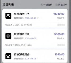 剪映官方送钱项目,有人一天搞了8000+网创思维-实用软件-项目拆解-项目实战凡风副业博客