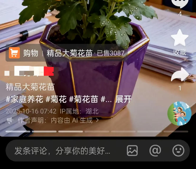 图片[5]网创思维-实用软件-项目拆解-项目实战抖音 AI 绿植带货：半年赚 6 万，新手零门槛上手网创思维-实用软件-项目拆解-项目实战凡风副业博客
