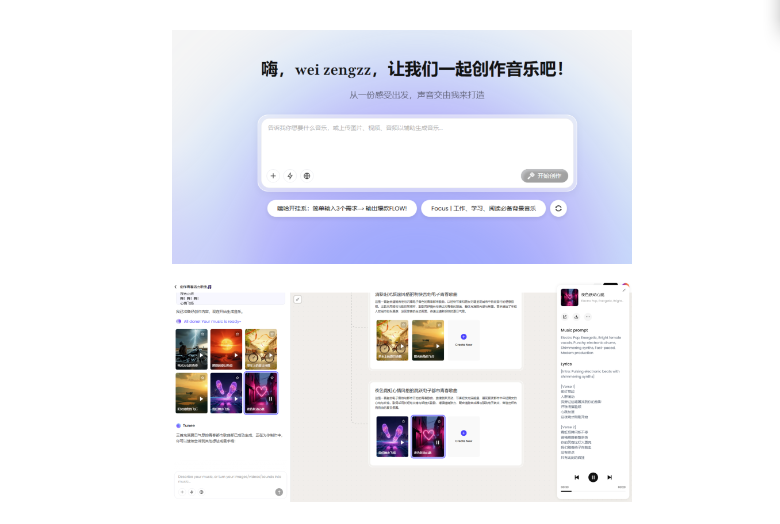 图片[2]网创思维-实用软件-项目拆解-项目实战用Tunee实现你的AI音乐创作梦网创思维-实用软件-项目拆解-项目实战凡风副业博客